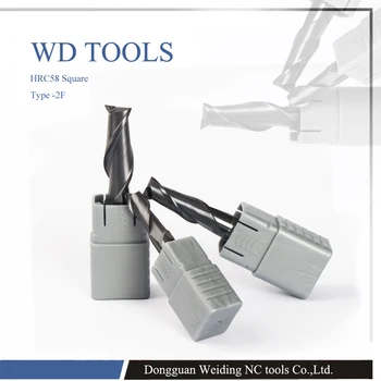 

20.0X100LX20D 20mm solide carbide end mill for better work piece stainless steel HRC58