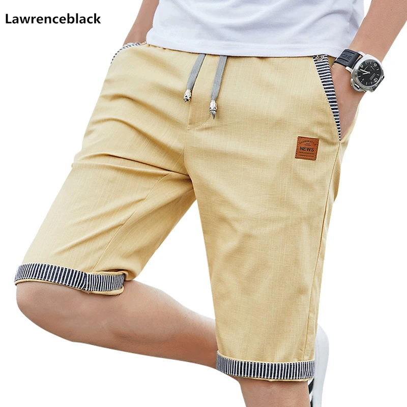 

linen mens shorts summer New Shorts Men Hot Sale Casual Beach Short Homme Quality Fashion Brand Boardshorts Plus Size 4XL 6613