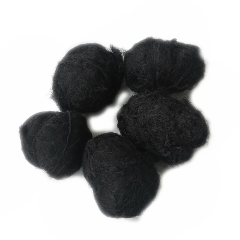 High Quality 20pcs/lot Black or White Hair Nets Invisible Soft Elastic Big Net Hairnet for packing wigs