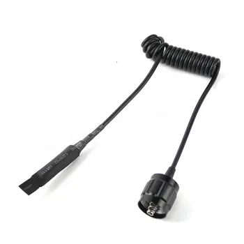 

BORUiT Remote Pressure Switch Flashlight Rat Tail Switch Best Quality Mouse Tail Switch for 501B LED Torch Without Flashlight
