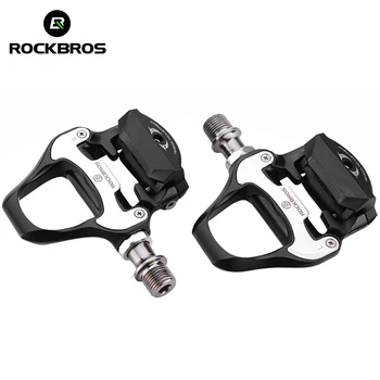 

ROCKBROS SPD-SL Cycling Road Bike Bicycle Self-locking Pedals Ultralight Aluminum Alloy 2 Sealed Bearing Bicycle Pedal Bike Part