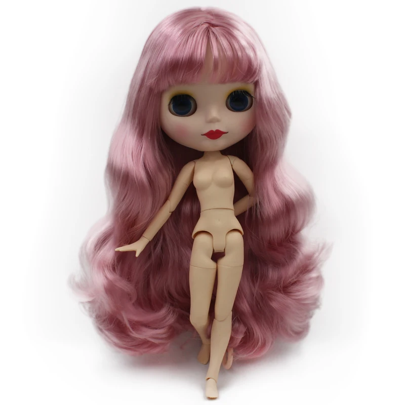 

Blyth Doll BJD,Neo Blyth Doll Nude Customized Matte Face Dolls Can Changed Makeup and Dress DIY,1/6 Ball Jointed Dolls NO45