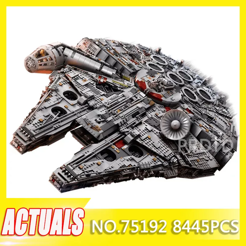 

DHL Star Wars Destroyer New Millennium Falcon LegoINGlys StarWars 75192 Bricks Model Building Blocks Educational Toys WARS Gift