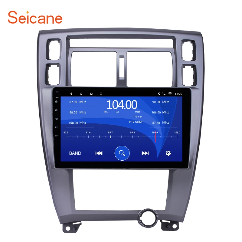

Seicane Android 6.0/7.1/8.1 10.1" Car Radio GPS Multimedia Player Head Unit For Hyundai Tucson (LHD ) Left driving 2006 -2013