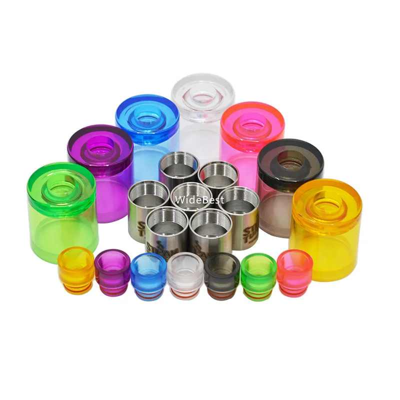 kayfun acrylic bell cap with stainless steel Tube