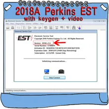 2018A for Perkins EST Electronic Service Tool Diagnostic Software+ Keygen Active+ Install Video
