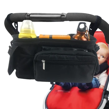 

Universal Stroller Organizer D Shape Buckle Pack Keychain Clip Spring Snap Detachable Clip Hook
