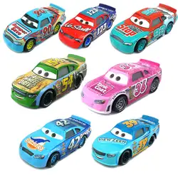 Disney "тачки 3 Lightning McQueen Dinoco #42 пальто №36 искусственная колеса #54 стоп распыления #92 1:55 металлические игрушки из сплава для автомобиля