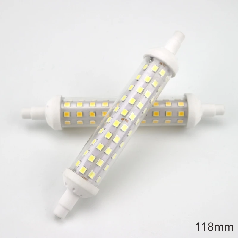 Светодиодная лампа LARZI R7S 6 Вт 9 12 78 мм 118 135 SMD 2835 светодиодная 220 В 240 в кукуруза