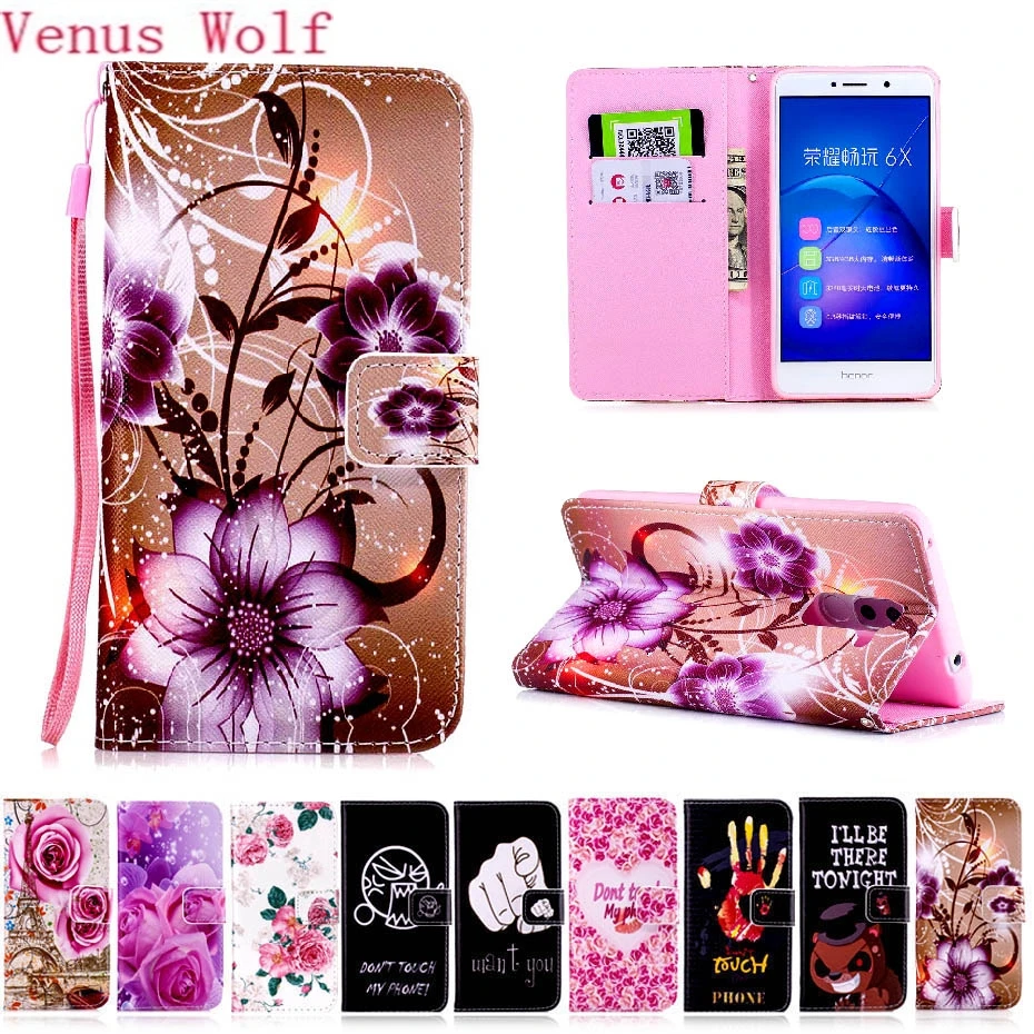

Flip Case for Huawei Honor X6 BLN-L21 BLN-L22 BLN-L24 Case Phone Leather Cover for Huawei Honor 6X 6 X BLN L21 L22 L24 Case Bag