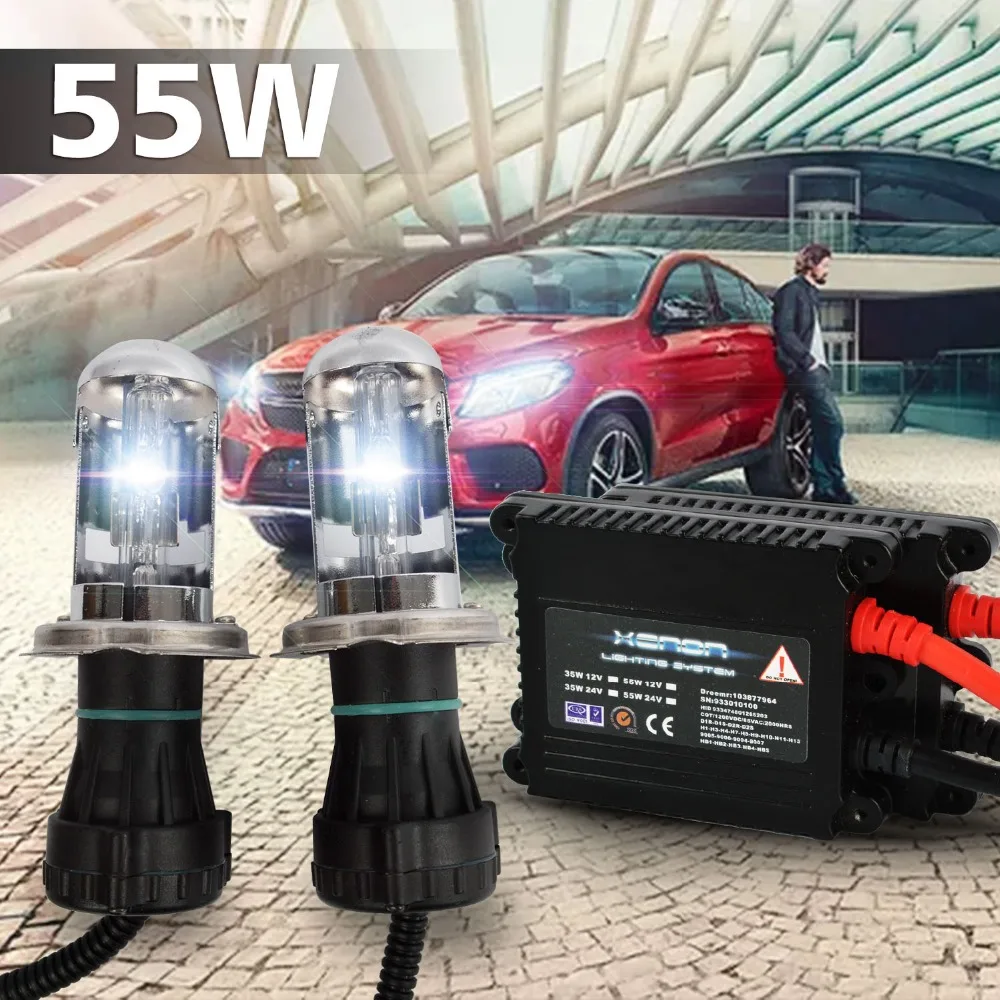 H4 6000K XENON CANBUS HID KIT TO FIT Seat Ibiza MODELS
