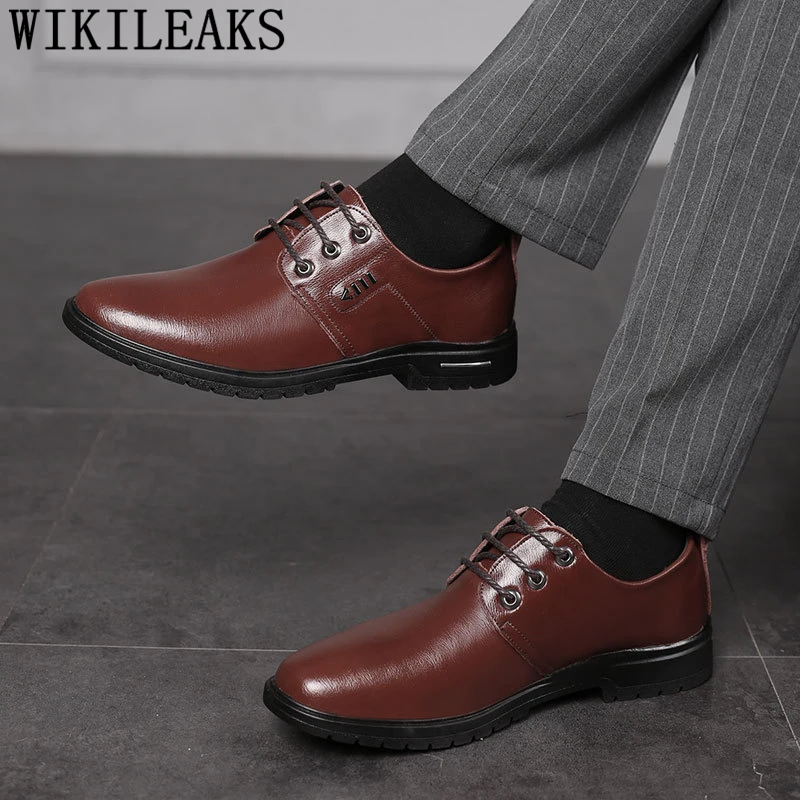 formal shoes with holes