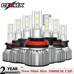 CJXMX мини H4 H7 светодиодный фар автомобиля 10000LM 70 W H1 H3 H11 H13 HB3 9005 HB4 9006 9004 9007 светодиодный электрическая лампочка для Авто 12 V 24 V 6000 K лампы