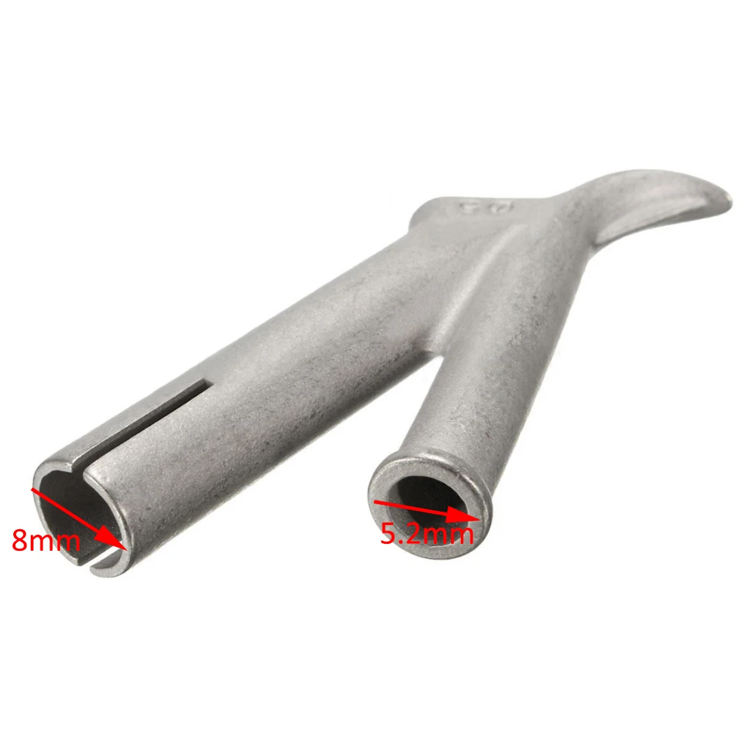1pcs 5.2mm/8mm Coving Floor Speed Welding Nozzle For Plastic Leister Vinyl Welder