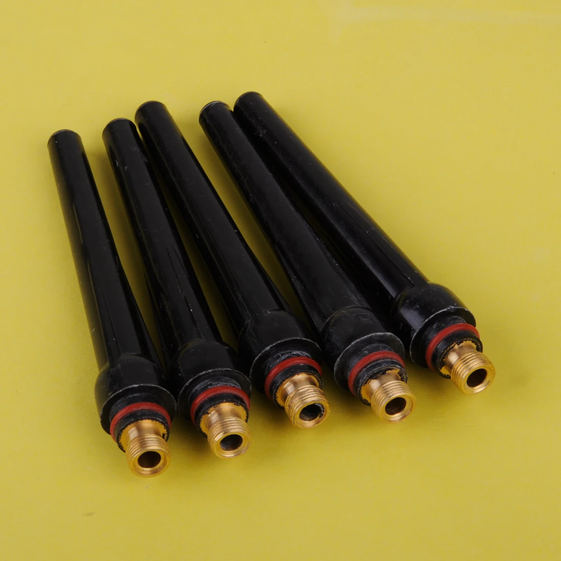 

LETAOSK 5pcs Long Back Cap Fit For TIG Welding Torch WP-17 WP-18 WP-26 57Y02