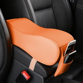 

car leather armrest cover decoration accessories for volkswgen golf 7 6 mazda m3 ma6 toyota civic etc. universal use