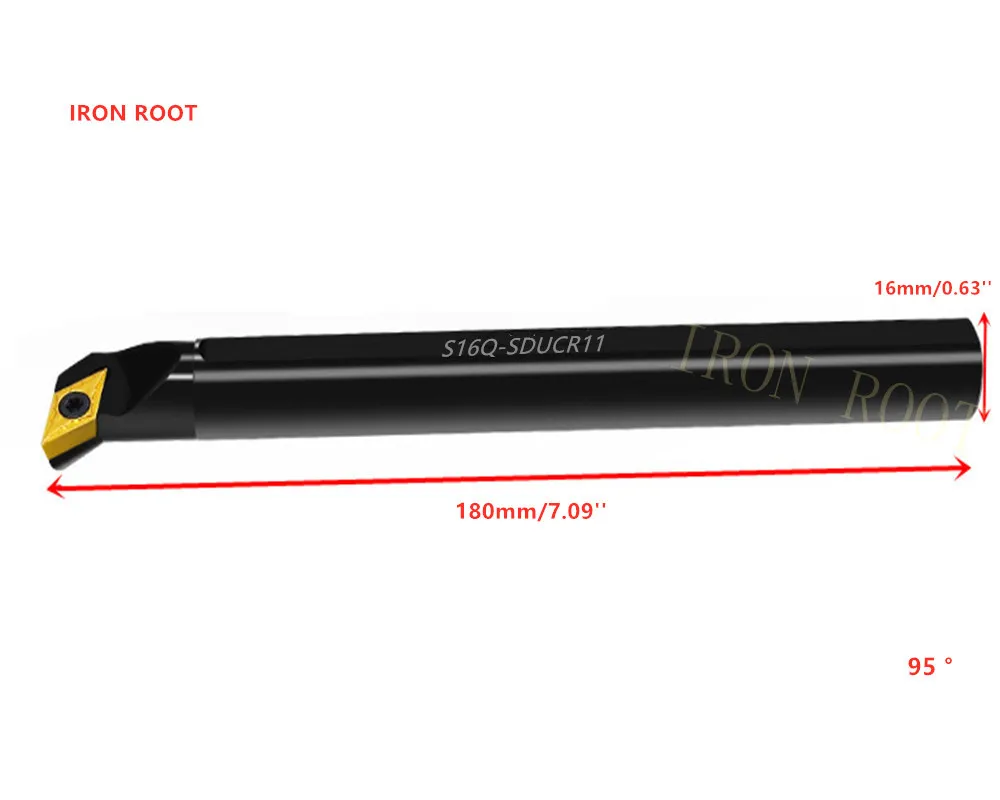 S16Q/S20R/S25S/S32T-SDUCR11/sdul11 токарный станок с ЧПУ резец для внутренней обточки держатель расточной бар для DCMT11T3 вставки