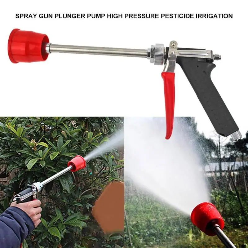

Agricultural Atomizing Nozzle Fruit Tree Air Supply Type Long Range Spray Gun Plunger Pump High Pressure Pesticide Irrigation