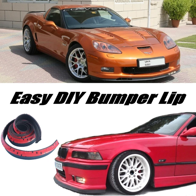 Novovisu For Chevrolet Corvette C4 C5 C6 C7 Per Lip Lips Novovisu For Chevrolet Corvette C4 C5 C6 C7 Per Lip Lips Spoiler Car Tuning Body Kit Strip Front Skirt