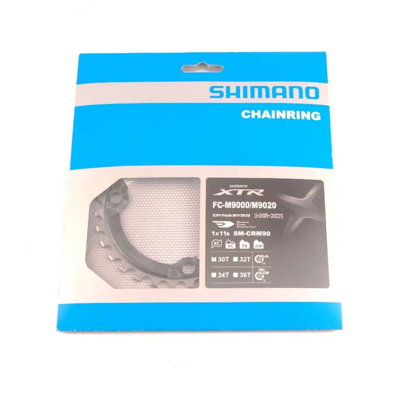 Новинка Shimano XTR M9000 M9020 SM CRM91 FC-M9000 FC-M9020 широкий и узкий 30T 32T 34T 36T цепь MTB Велосипедное колесо