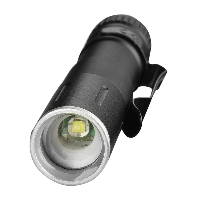 2018 Z501601 mini LED Flashlight ZOOM 7W Q5 2000LM Waterproof Torch LED Zoomable Lanterna AAA Battery Led For camping