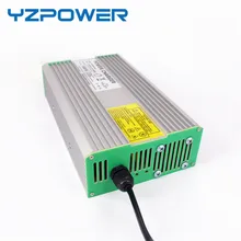 Yzpower 54.6 В 4.5A 5A 5.5A 6A 6.5A 7A 7.5A 8A литий-ионный lipo Батарея Зарядное устройство Выход DC Вход 100 -240 В