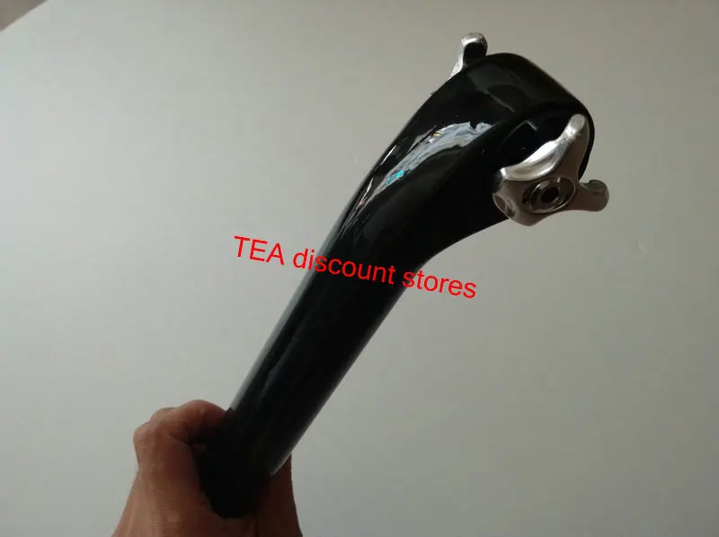 Углеродного волокна подседельный велосипед / MTB seatpost 27.2 30.8 31.6 * 350 мм быстрая