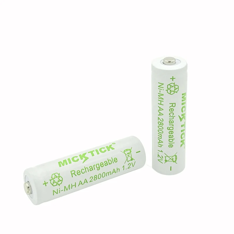 4 шт. 1,2 V AA 5# 2A 2800mAh Ni-MH батарея aa battiries аккумуляторная батарея с низкой емкостью аккумулятора камеры, игрушки