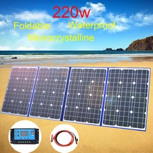 Foldable Solar Panel 220w 18v Flexible Solar 200w USB Charger Portable Power Bank for Car Boat Phone Camping Travel Hiking Home цена Foldable Solar Panel 220w 18v Flexible Solar 200w USB Charger Portable Power Bank for Car Boat Phone Camping Travel Hiking Home цены онлайн