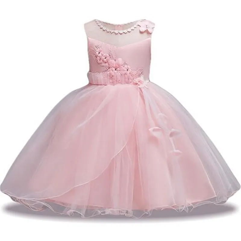Girl Summer pearl Floral Gown Dress Girls Dress For Girls Princess Birthday Party Dresses Kids Wedding Dress Children Clothes Girl Summer pearl Floral Gown Dress Girls Dress For Girls Princess Birthday Party Dresses Kids Wedding Dress Children Clothes