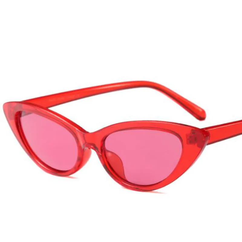 Узкие черные солнцезащитные очки, треугольные очки кошачий глаз, модные маленькие Оттенки для женщин, роскошные новые винтажные Ретро очки, очки UV400
