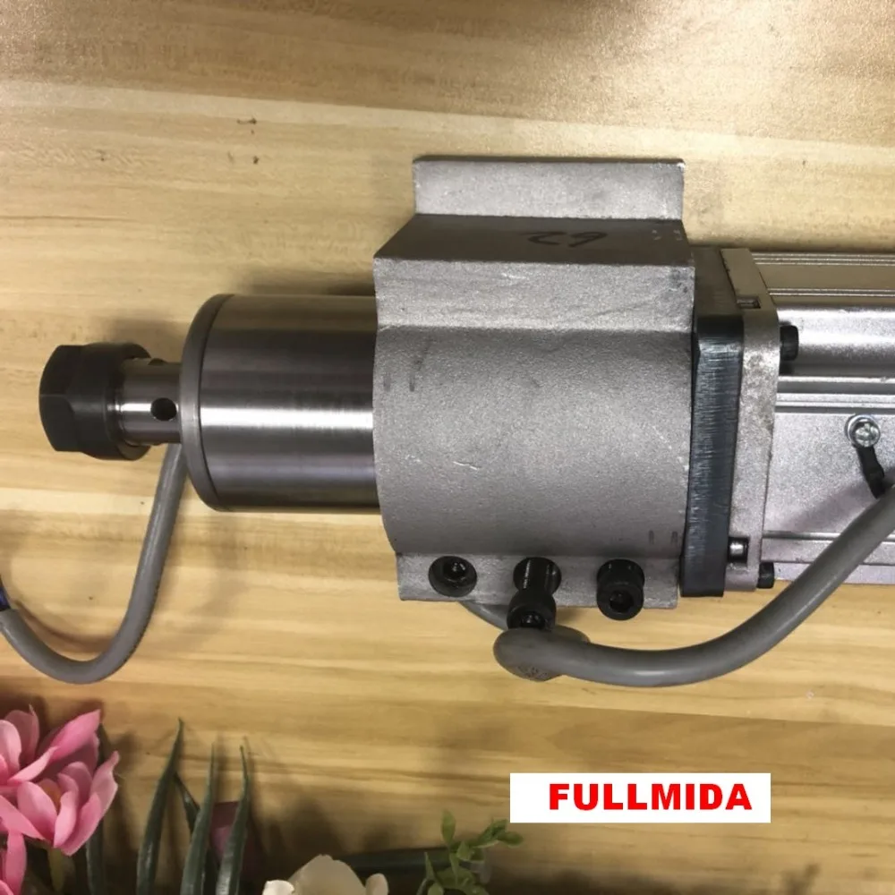 

spindle for Drilling milling power head permanent magnet brushless motor directly link low speed high torque Er16 ER20 600w