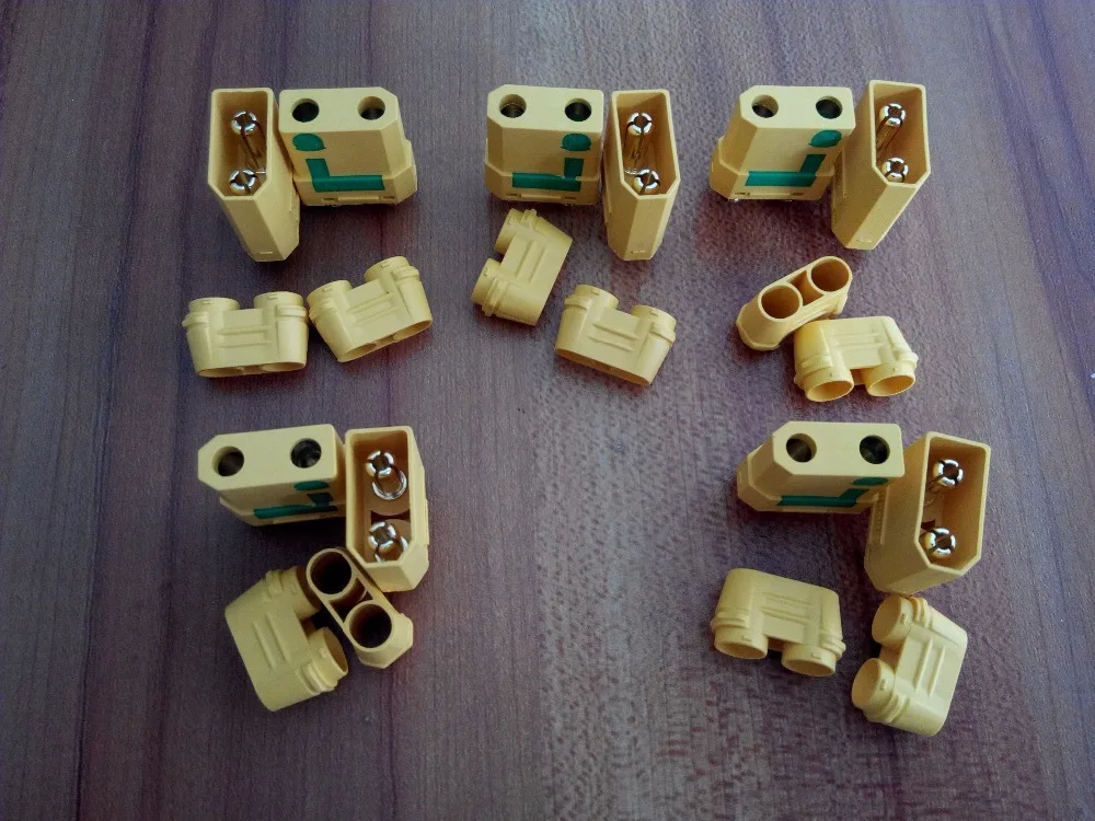5 Pairs Amass Anti Spark Connector Plug XT90-S Male/Female (Upgrading version of XT90 )