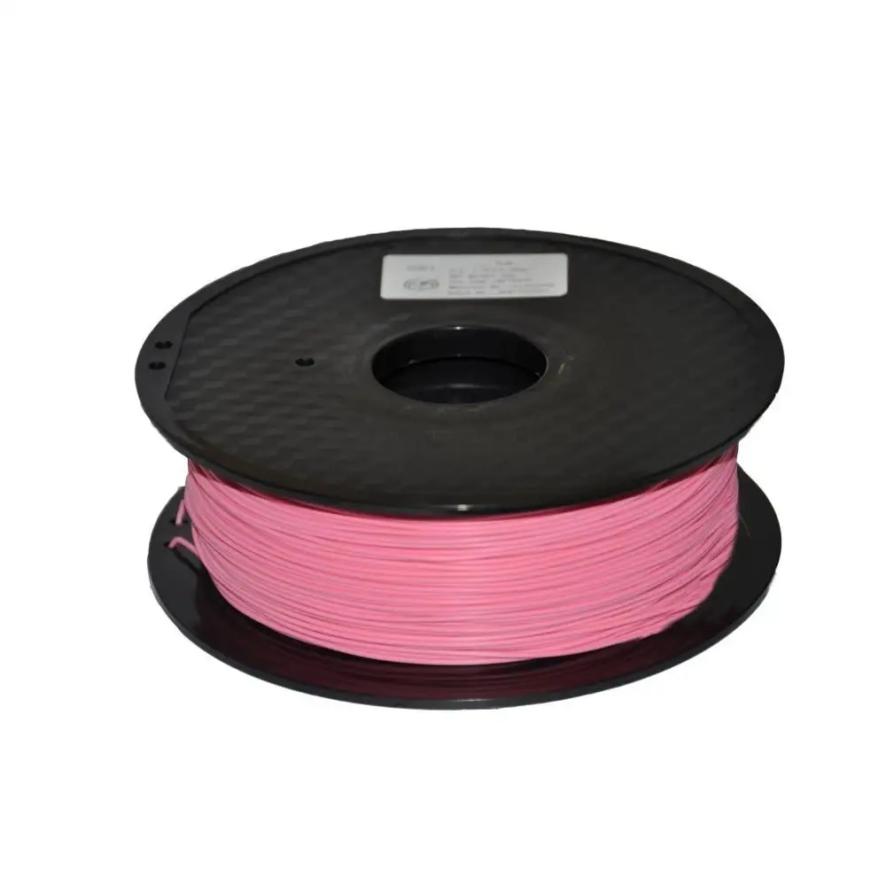 1,75 мм белая нить 3d принтера PLA-1 кг катушка(2,2 фунтов)-точность измерения+/-0,05 мм - Цвет: PLA Pink