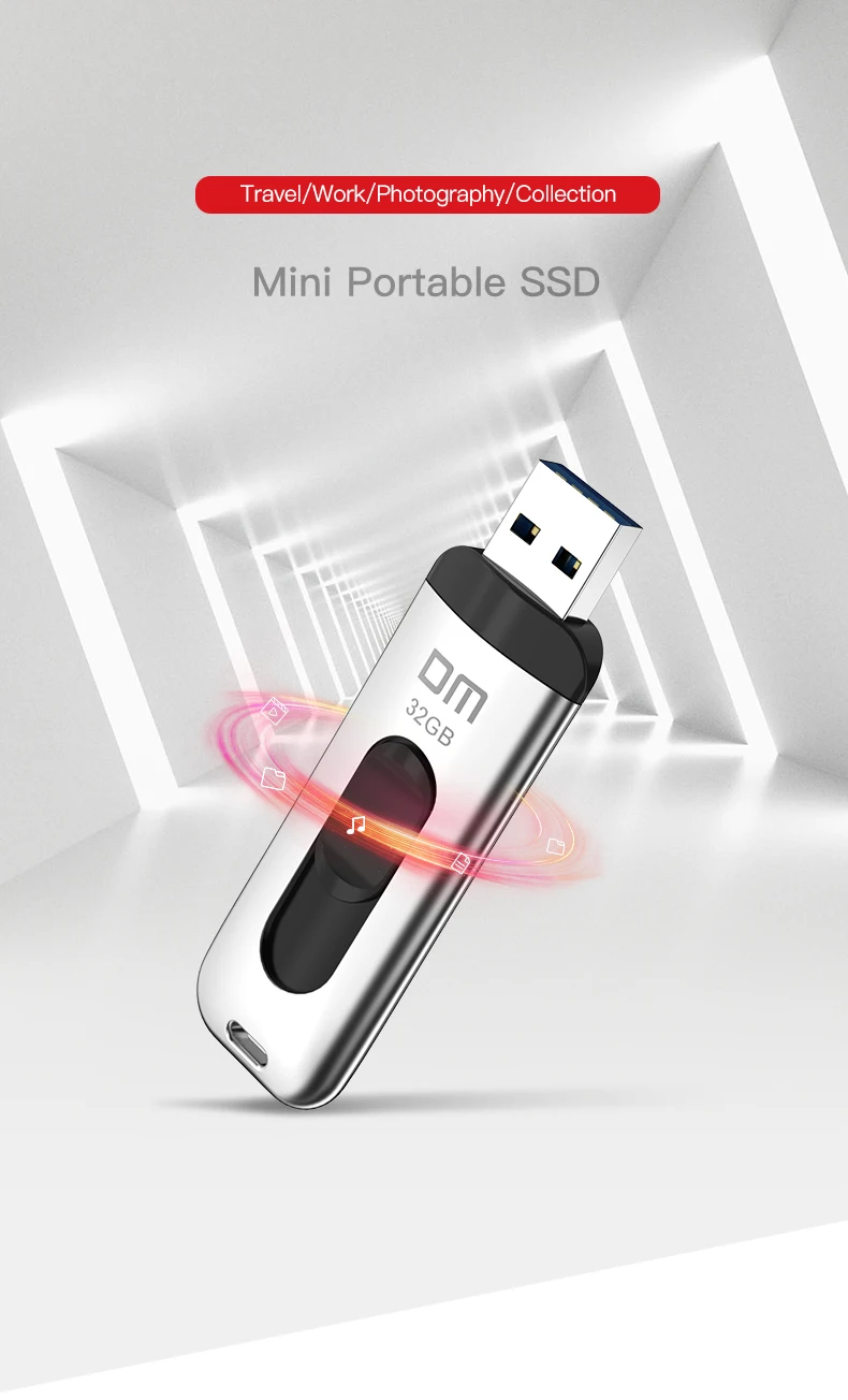 DM USB флеш-накопитель F200 256 ГБ, флеш-накопитель, USB диск, мини-накопитель, запоминающее устройство, большая емкость, внешний SSD, флешка