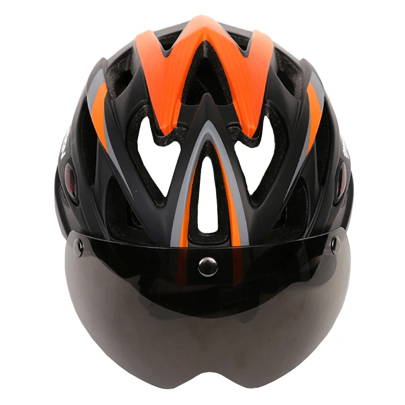 MOON Magnetic Goggles font b Bicycle b font font b Helmet b font In mold font