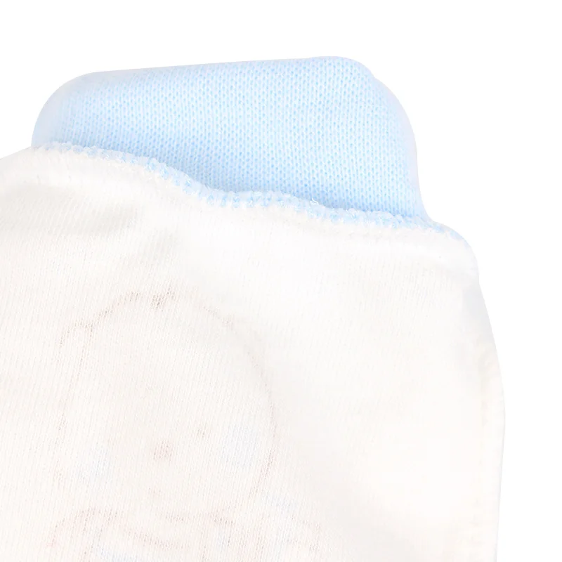 Newborn Anti Scratch Gloves Organic Cotton Soft Baby Gloves Socks Sets Cartoon Bear Monkey Boys Girls Pack Mittens Socks Suits (9)