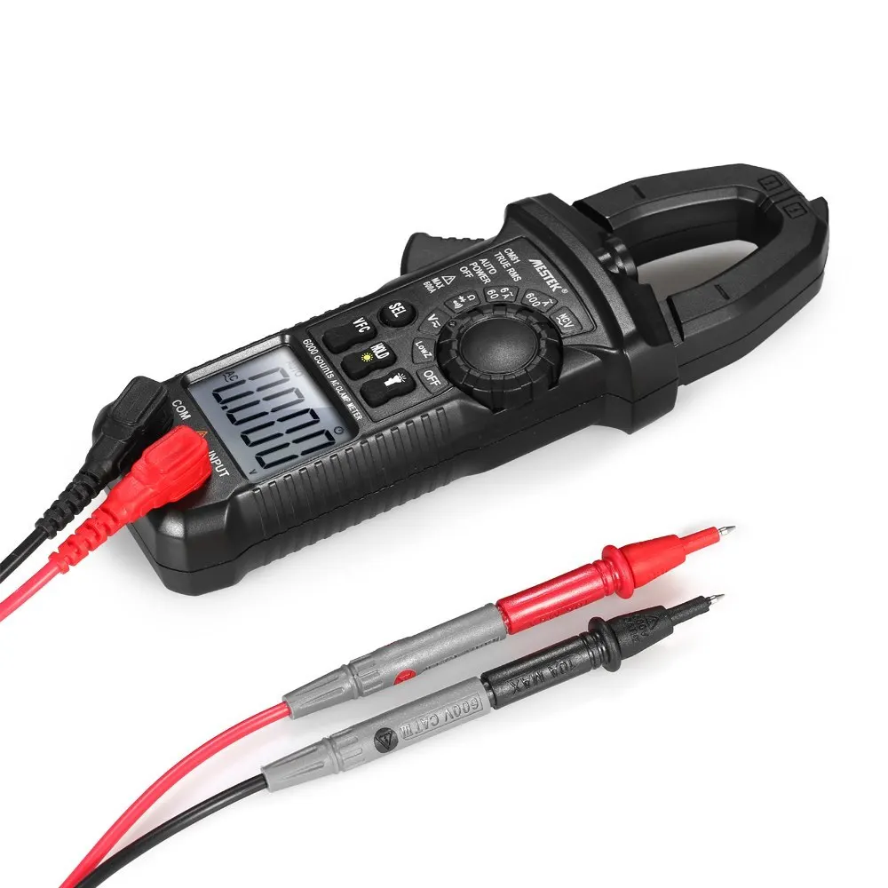 

Professional Digital Clamp Meter True RMS LCD Multimeter clamp meter AC/DC Voltage AC Current Continuity Tester