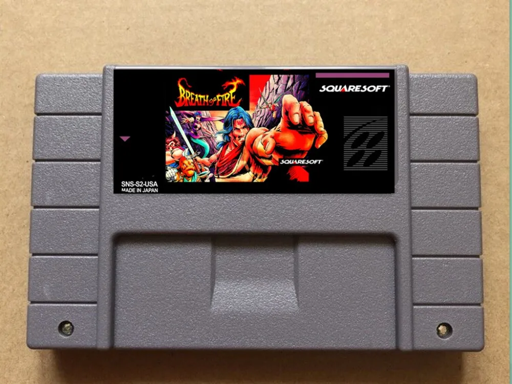 Видеоигры Breath Of Fire USA-NTSC версия 16 бит 46 контактов! | Электроника