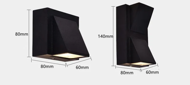 wall lamp size