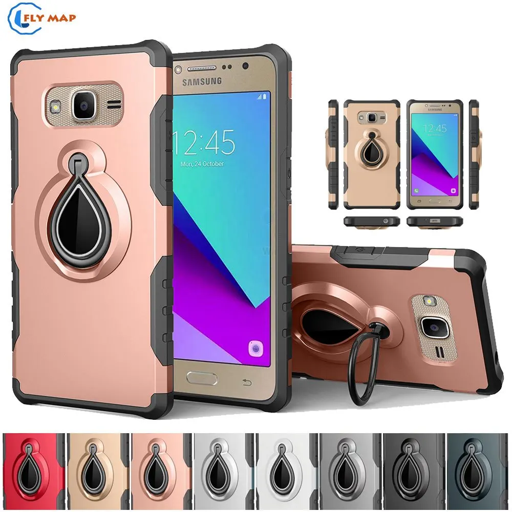 Coque для samsung Galaxy J2 премьер G532 G532F G532F/DS Duos Пластик + ТПУ вращающийся чехол для SM-G532 SM-G532F SM-G532F/DS коробка