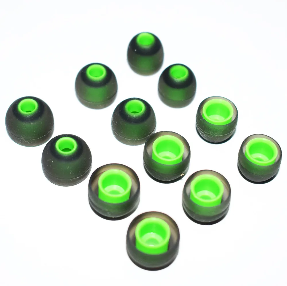 

6 Pairs of Replacement Silicone Eartips / Earbuds For JayBird BlueBuds X, X2 Bluetooth Sport Headphones (Size L + M + S)