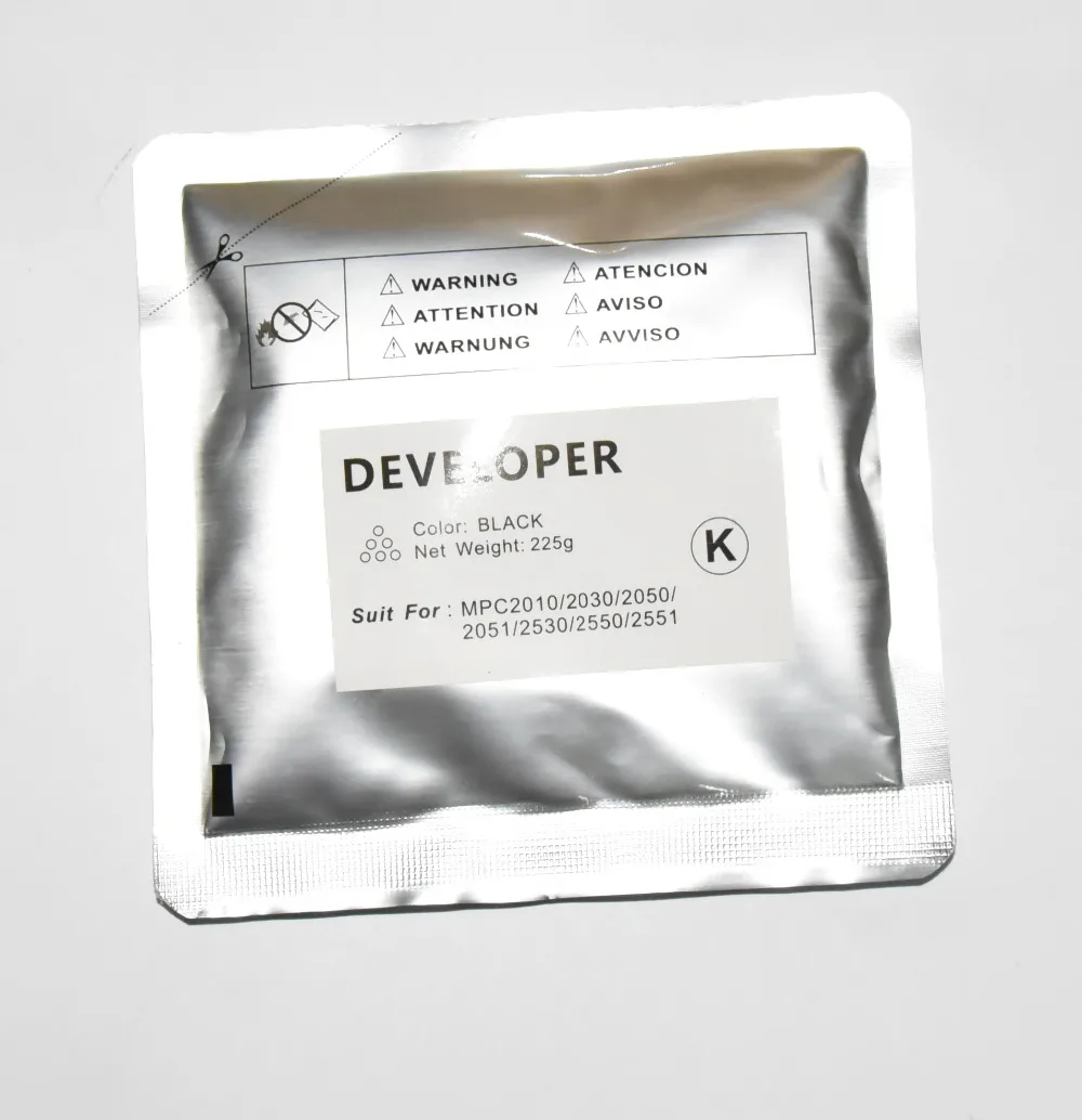 225G 4PC set new copier color developer compatible for Ricoh MPC3503 Carrier 2003 2503 3003 3503 5503 6003 Copier carrier KCMY (1)