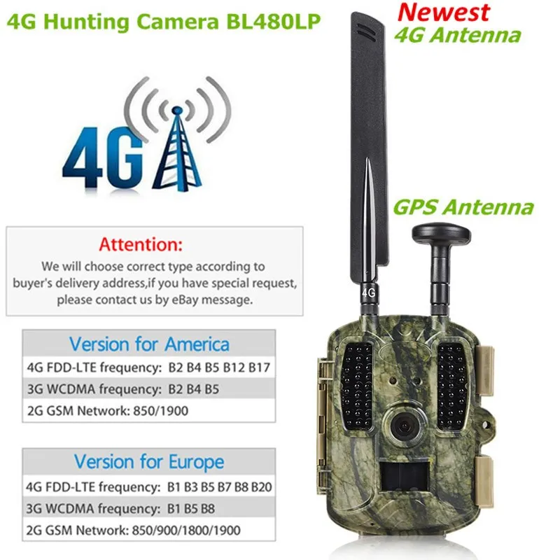 4G Hunting camera traps photo