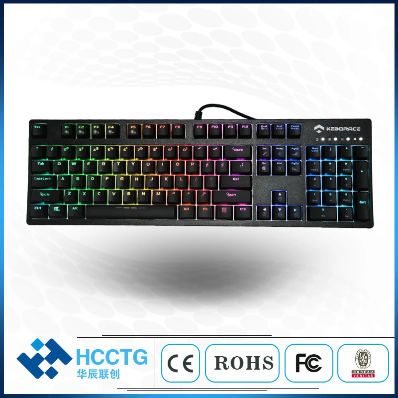 

Original 104Keys Cherry Gaming MX Blue/Red/Brown Switch OEM Backlit Gaming Mechanical Keyboard HGK104