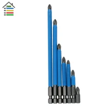 1 4 Hex Shaft 7 Sizes PH2 Electric Magnetic Screwdriver Bit Set Anti SlipSingle Side Tips