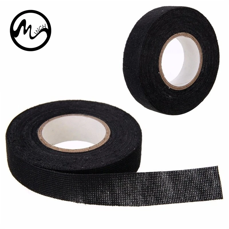 

1Roll Waterproof Repair Electrician Adhesive Tape Insulation High Temperature Resistance Black Suede Tape High Quality