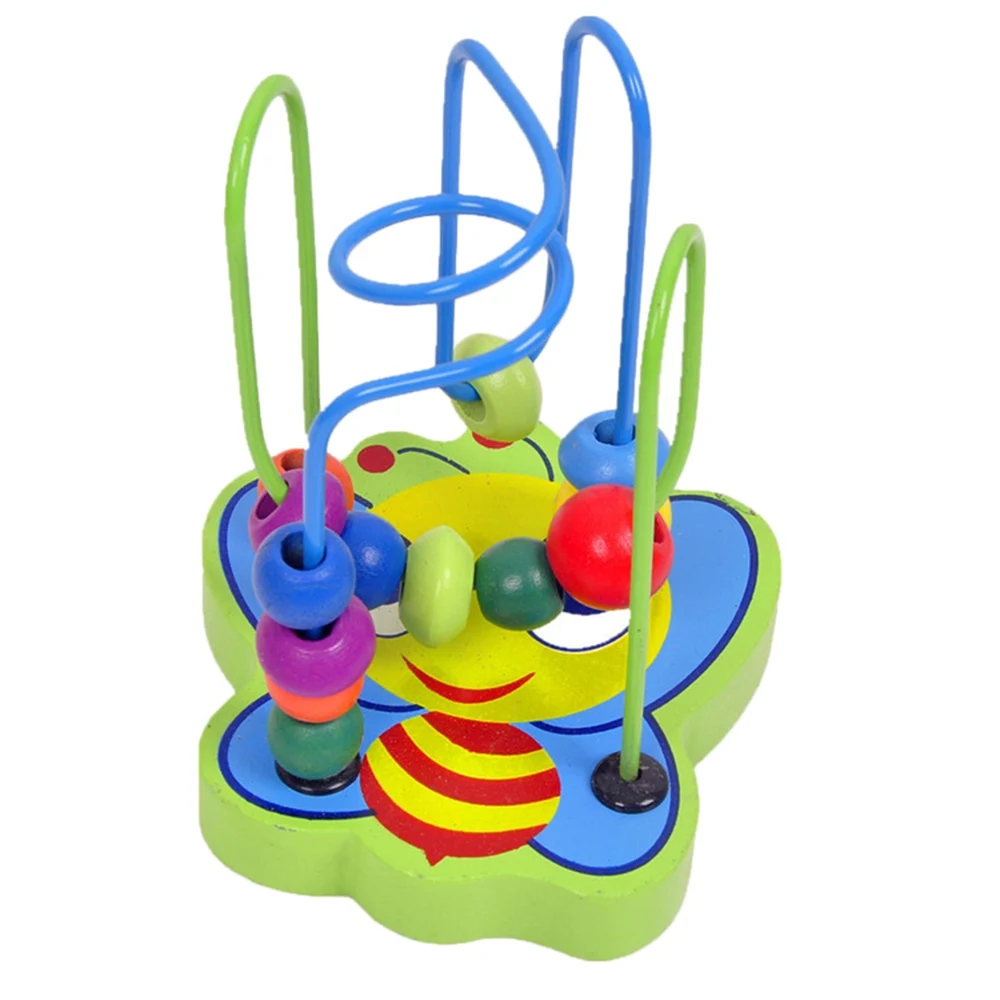 US $15 29 BABELEMI Kartun Hewan Lebah Lingkaran Bead Kawat Maze Roller Coaster Kayu Montessori Mainan Pendidikan Untuk Anak Anak Bayi Chilrden Di US $15 29 BABELEMI Kartun Hewan Lebah Lingkaran Bead Kawat Maze Roller Coaster Kayu Montessori Mainan Pendidikan Untuk Anak Anak Bayi Chilrden Di