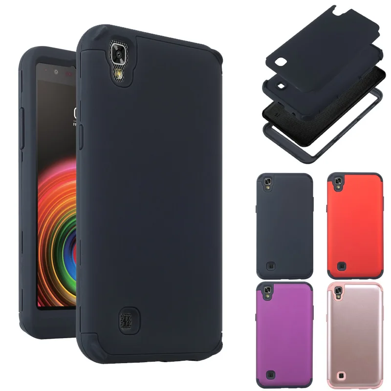 Противоударный жесткий гибридный защитный чехол для LG X Power|cover for lg|case coverprotective case |
