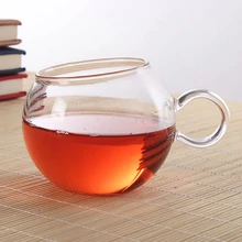 Креативная чашка для молока, утолщенная стеклянная чашка, наклонная чашка, Цветочная чашка, латте, кофейная чашка, ручное стекло, простой стиль